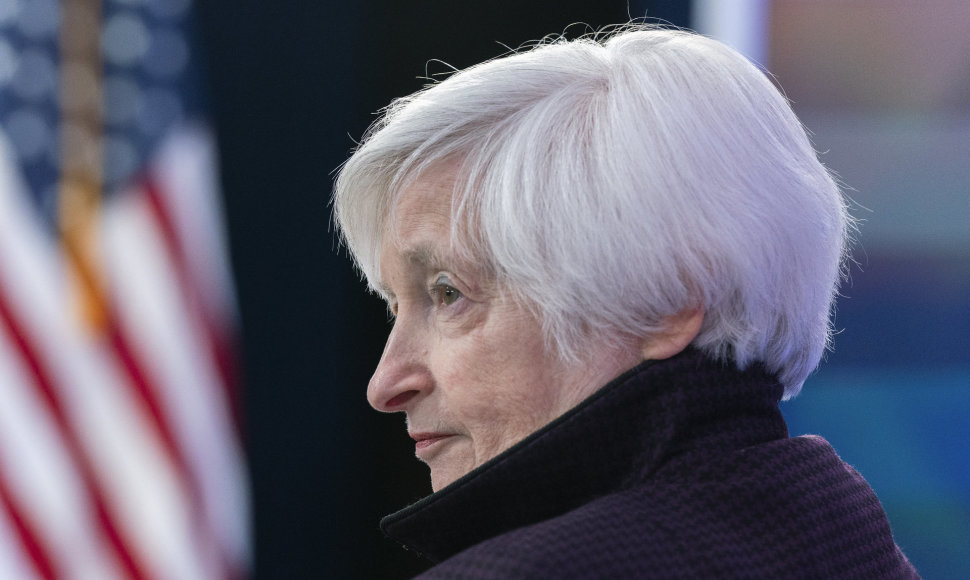 JAV iždo sekretorė Janet Yellen