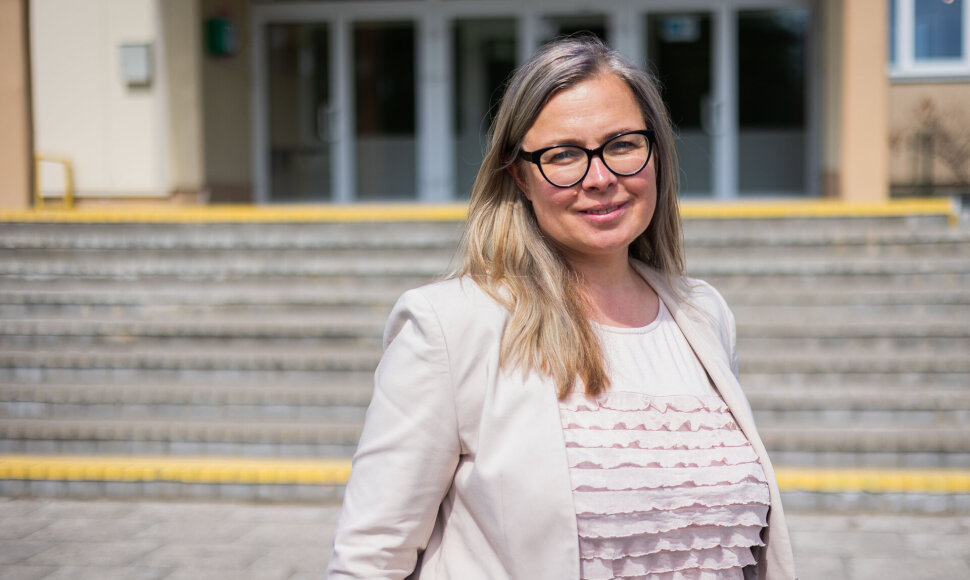 Leipalingio bendruomenės pirmininkė Žaneta Krivonienė