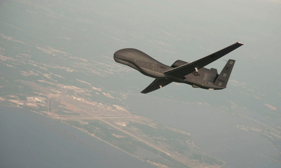 Nepilotuojamas JAV lėktuvas „RQ-4A Global Hawk“