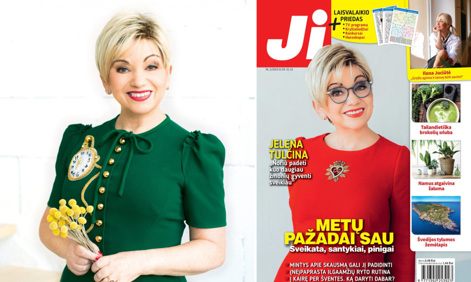 Jelena Tulčina ir žurnalo „Ji“ Nr. 2