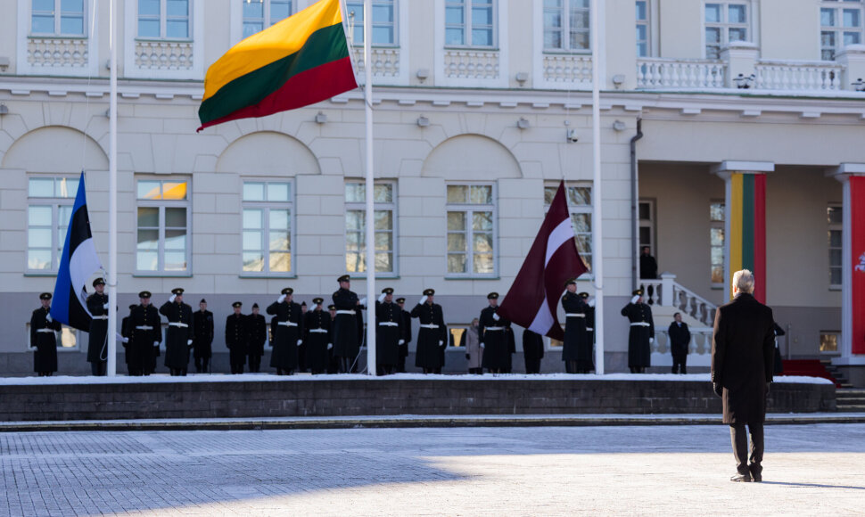 Vėliavų pakėlimo ceremonija