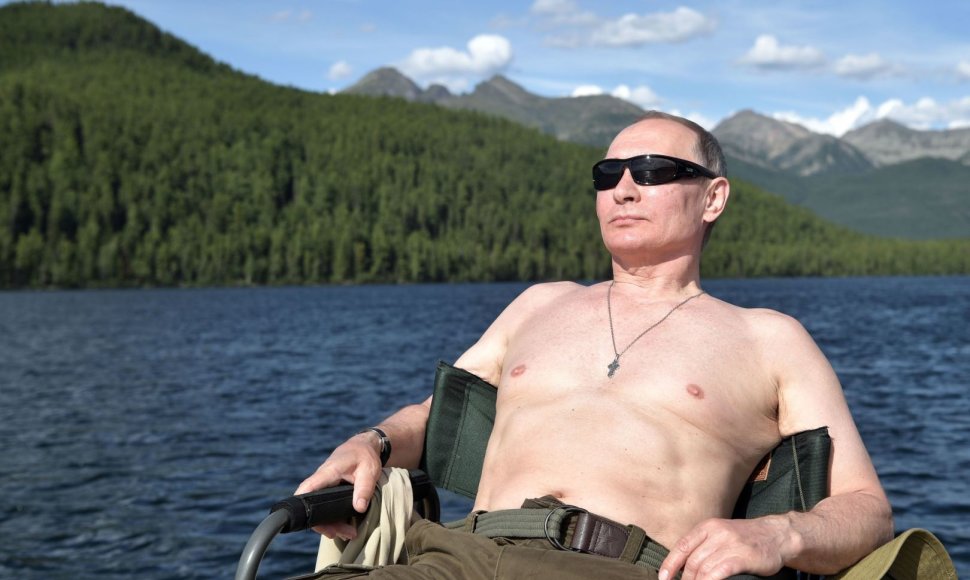 V.Putino atostogos Pietų Sibire