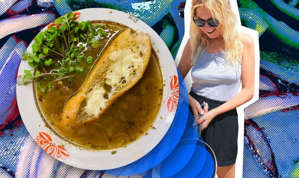 „Karantino kuchnia“: prancūziška svogūnų sriuba