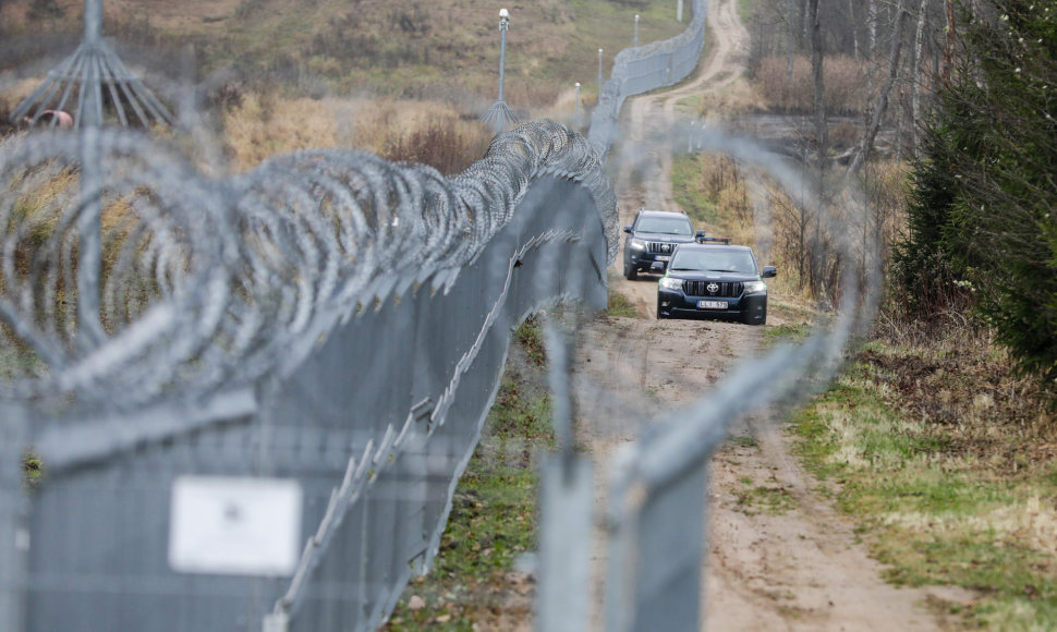 A. Bilotaitės vizitas į Pagėgių pasienio rinktinės Vištyčio pasienio užkardą