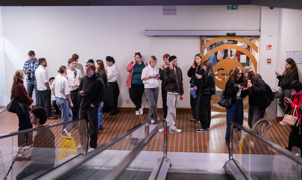 Vilnius oro pavojaus metu