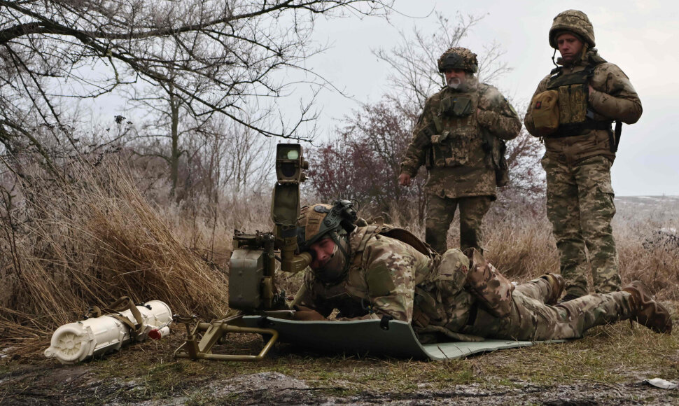 Karas Ukrainoje / ANDRIY ANDRIYENKO / AFP