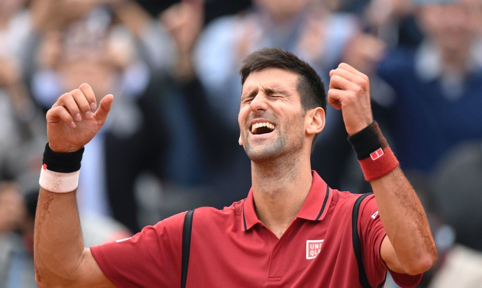 Novakas Džokovičius tapo „Roland Garros“ čempionu