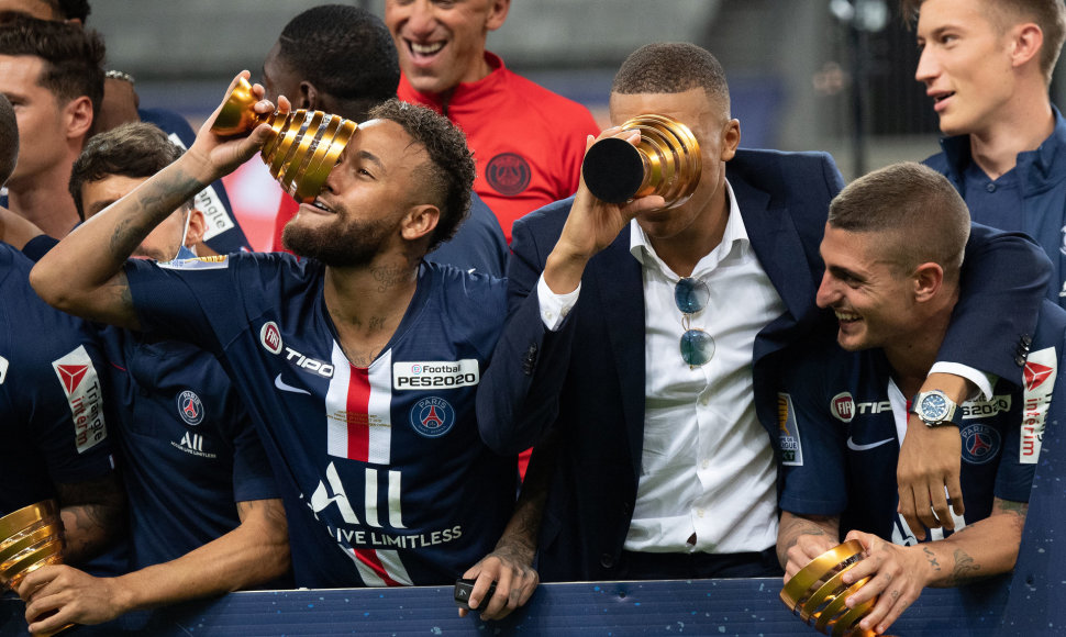 PSG laimėjo Prancūzijos lygos taurę