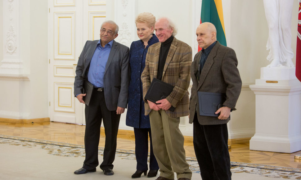 Viačeslavas Ganelinas, Vladimiras Tarasovas, Vladimiras Čekasinas, Dalia Grybauskaitė