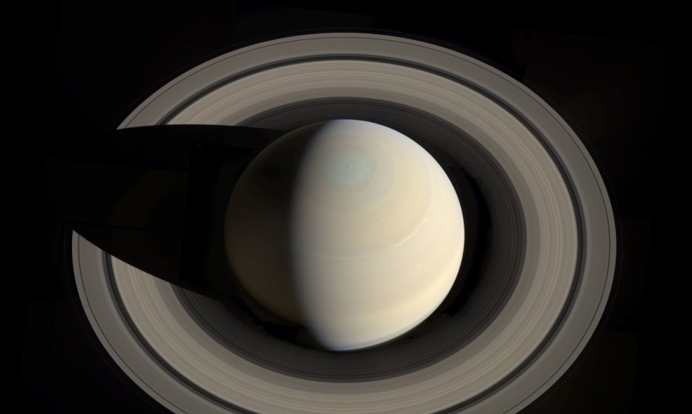 Erdvėlaivio „Cassini“ daryta nuotrauka