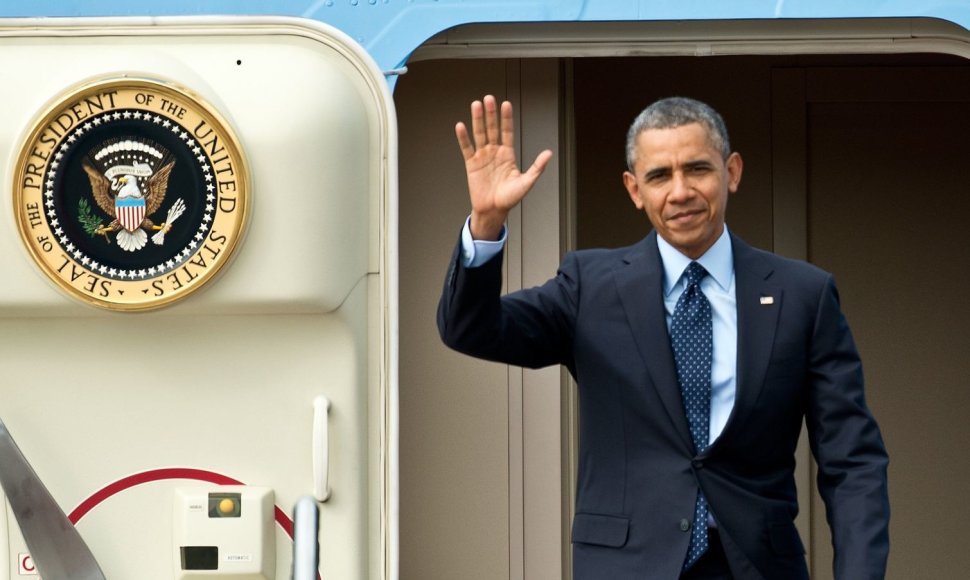 Barackas Obama atvyko į Malaiziją. 