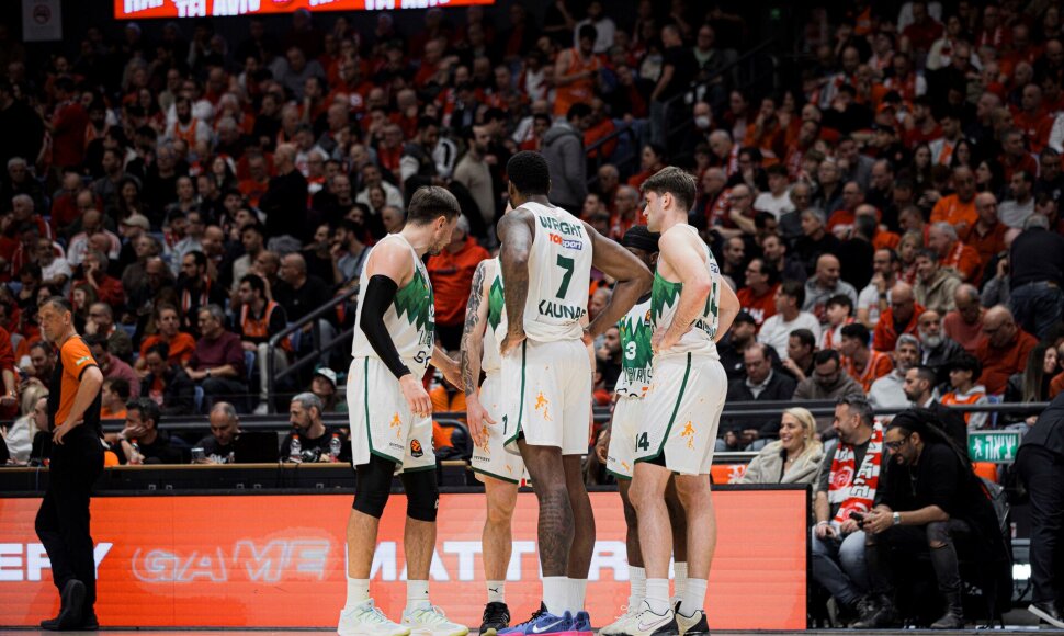 Tel Avivo &bdquo;Hapoel&ldquo; &ndash; Kauno &bdquo;Žalgiris&ldquo;