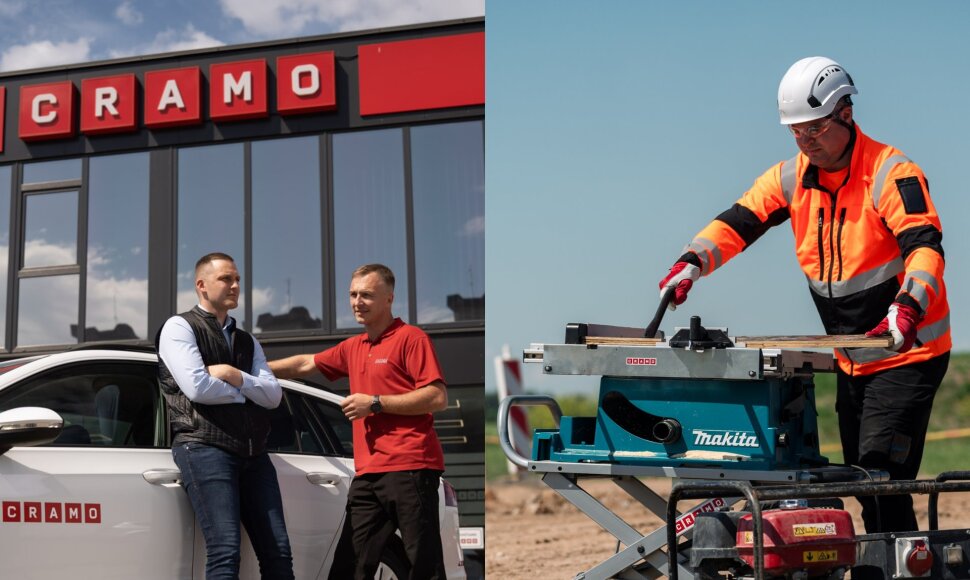 &bdquo;Cramo&ldquo; specialistai