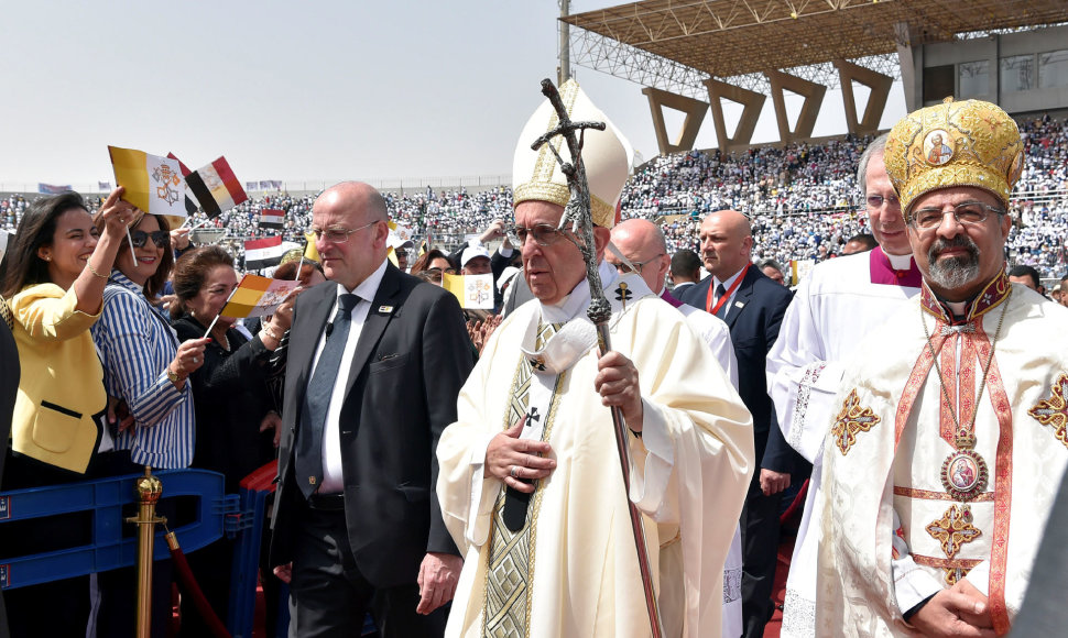 Popiežius Pranciškus Egipte