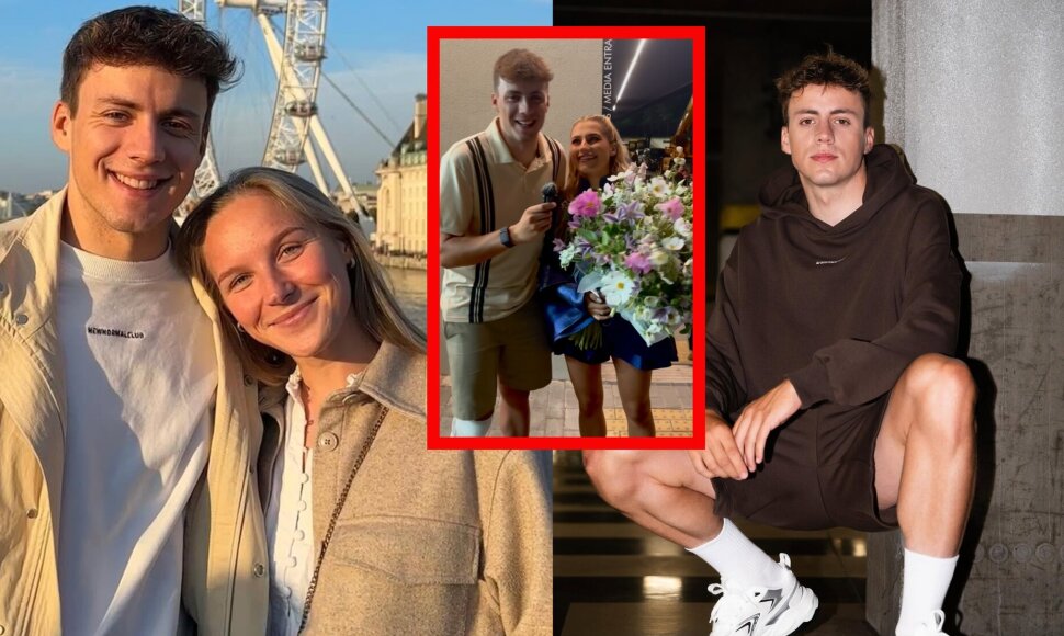 Remi De Mey su mergina Erika ir Jessica Shy