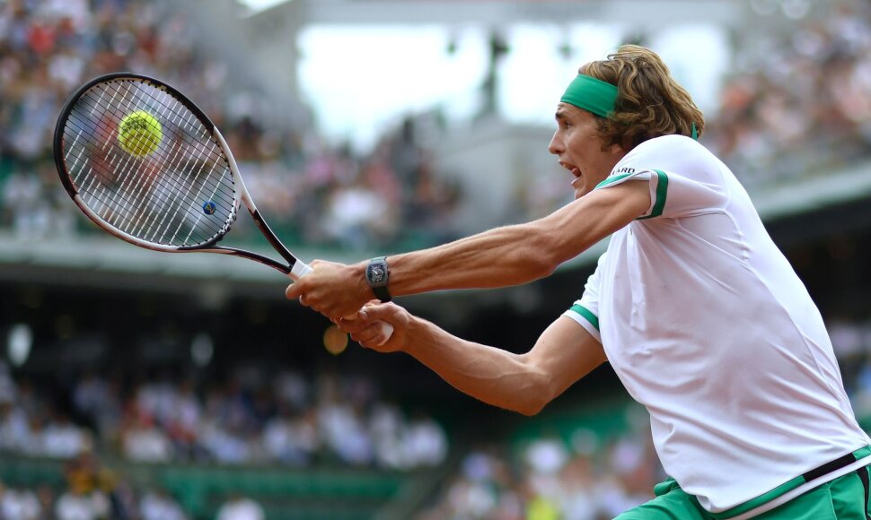 Alexanderis Zverevas prie&scaron; Fernando Verdasco