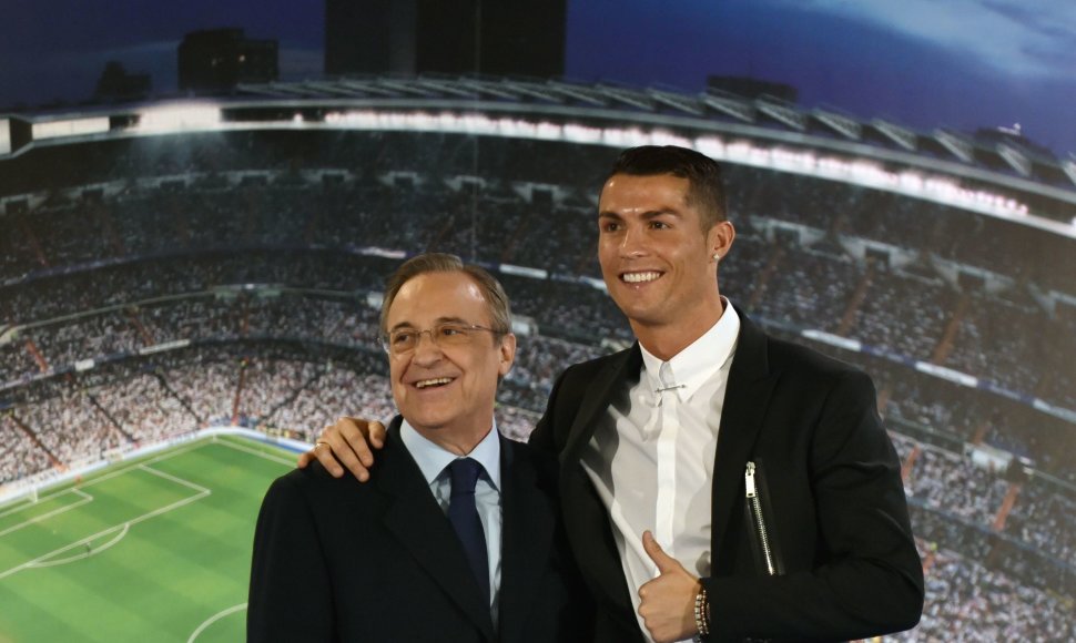 Florentino Perezas ir Cristiano Ronaldo