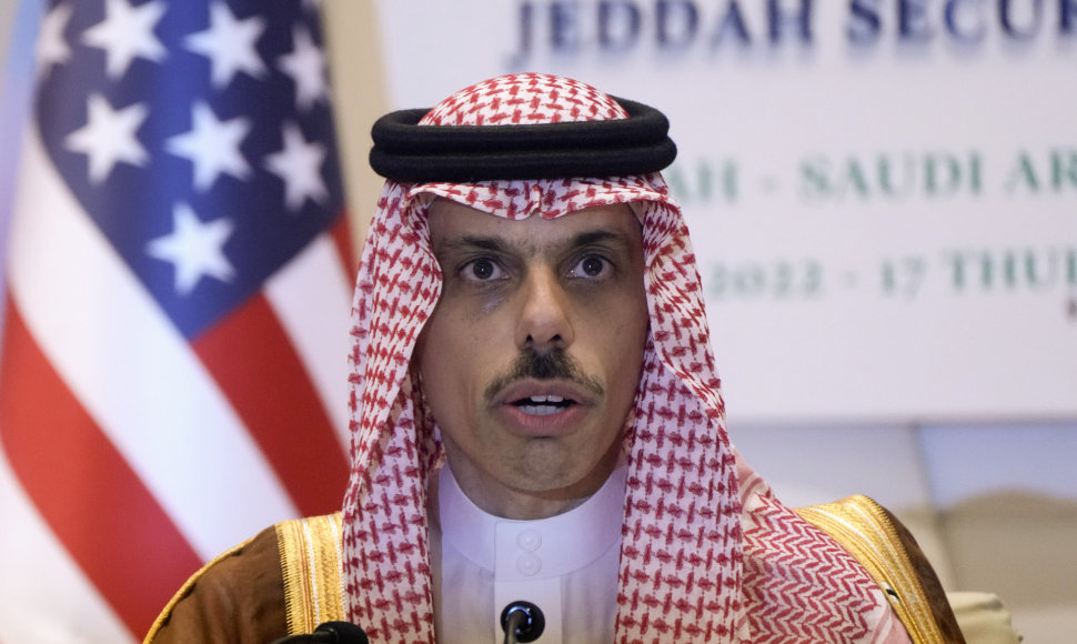 Saudo Arabijos princas Faisalas bin Farhanas al Saudas