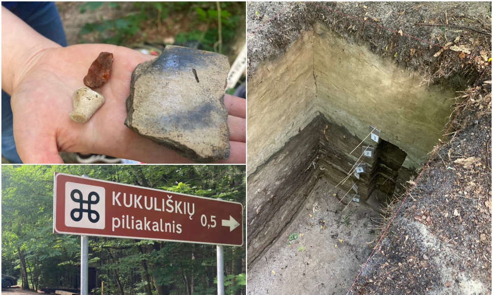 Kukuliškiuose, ant jūros kranto, šiemet vėl dirbo archeologai