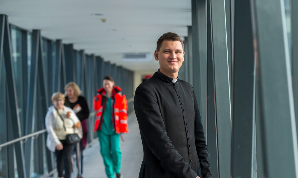 Santaros klinikų kapelionas Gabrielius Satkauskas