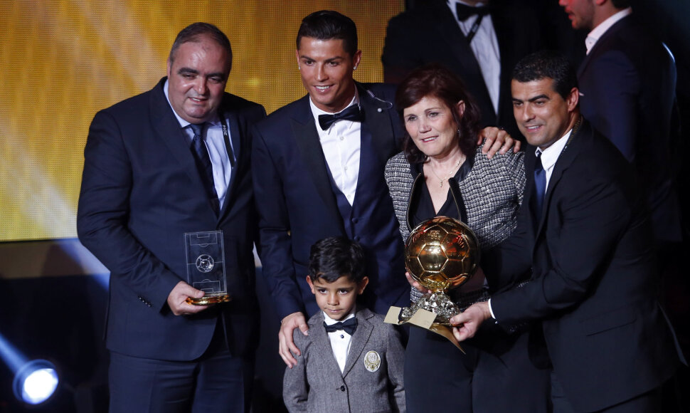 Cristiano Ronaldo su mama