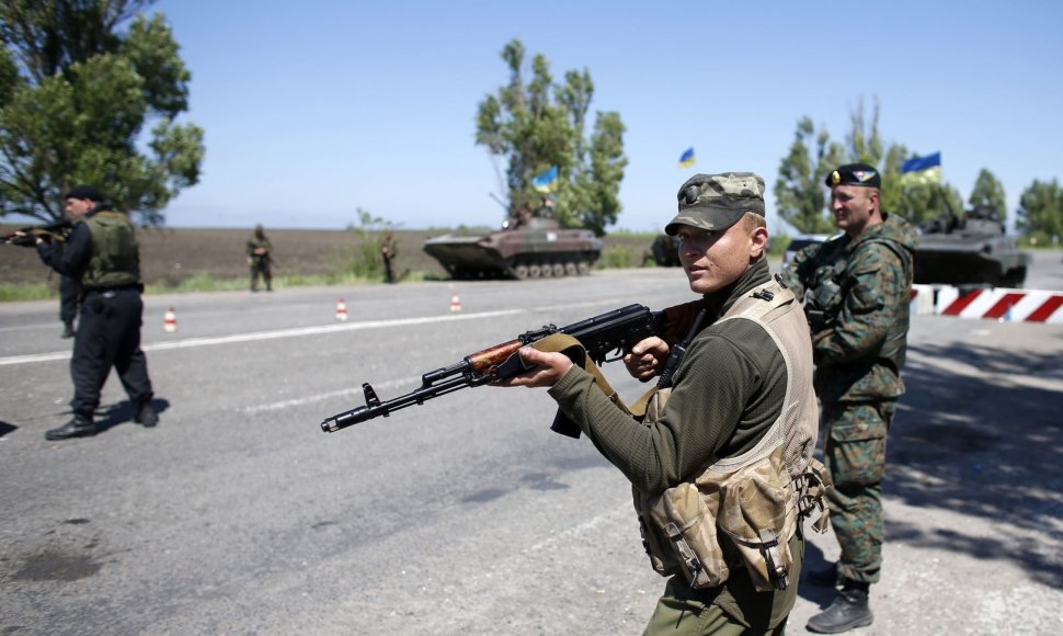 Ukrainos kariai Mariupolio pietrytinėje dalyje