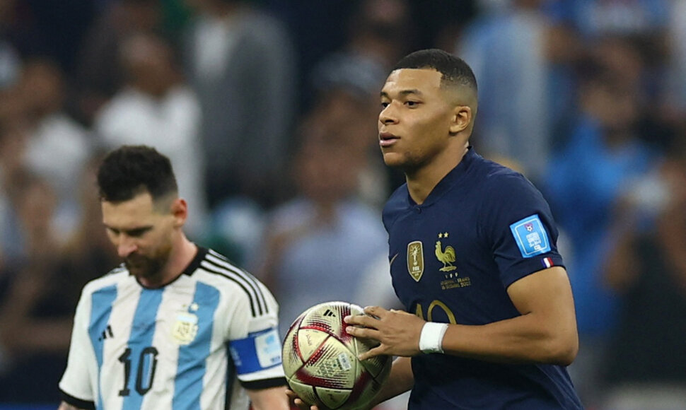 Kylianas Mbappe ir L.Messi