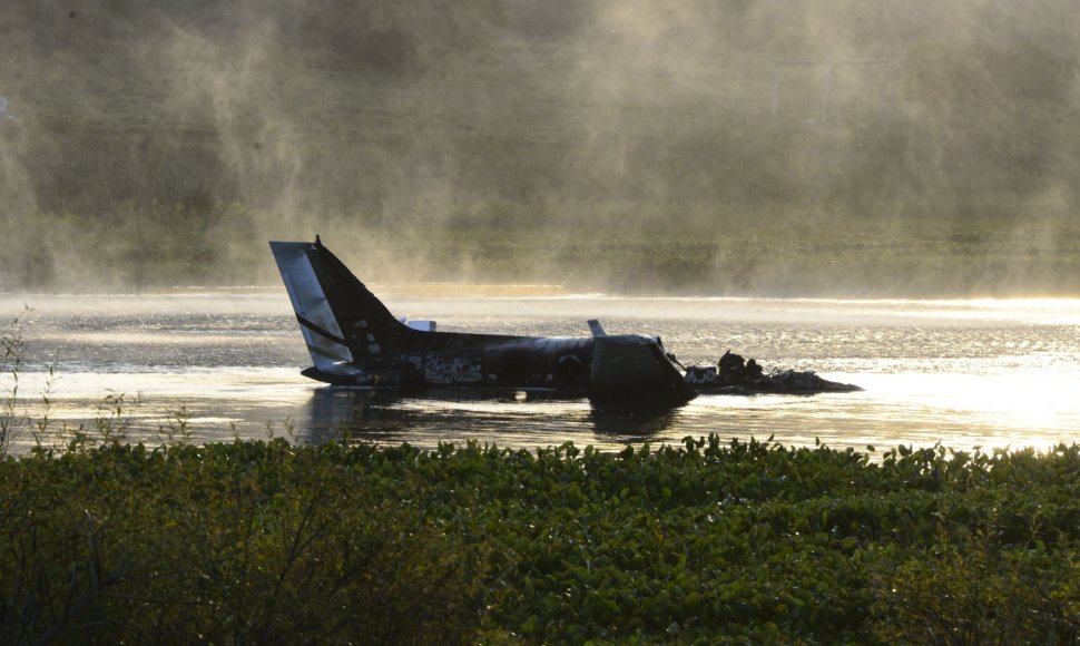 Urugvajuje sudužęs lėktuvas