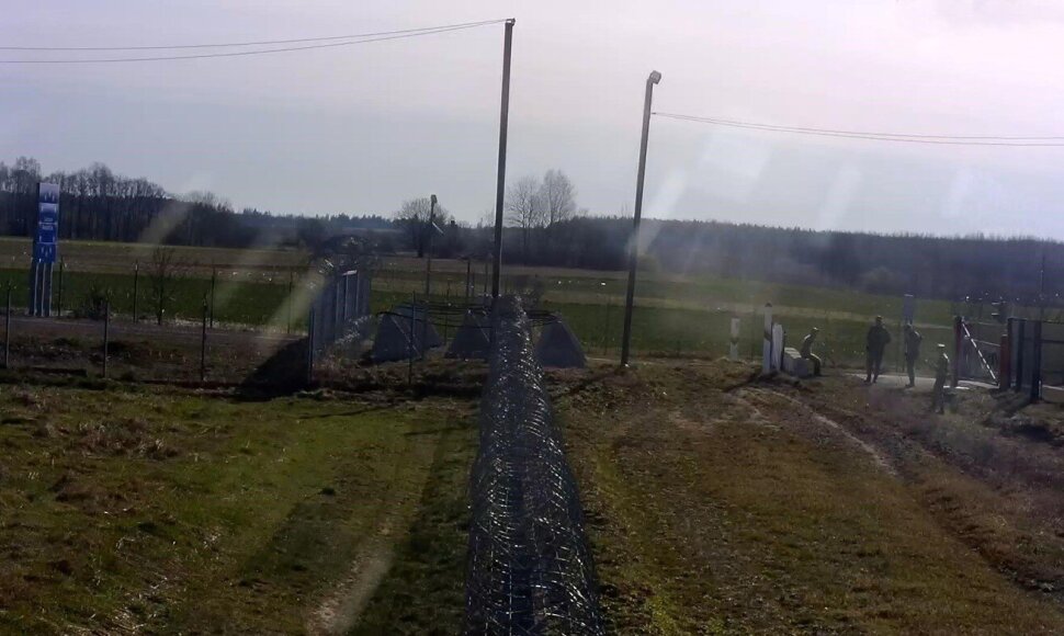 &Scaron;alčininkų rajone Baltarusijos pasienietis neteisėtai perėjo sieną į Lietuvą