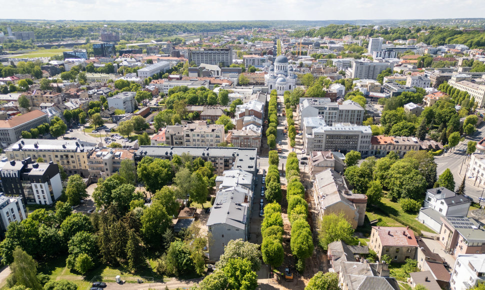 Kaunas iš paukščio skrydžio