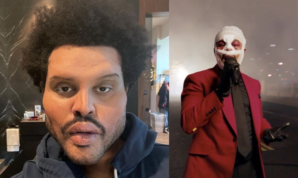 The Weeknd vaizdo klipui sukurtas įvaizdis