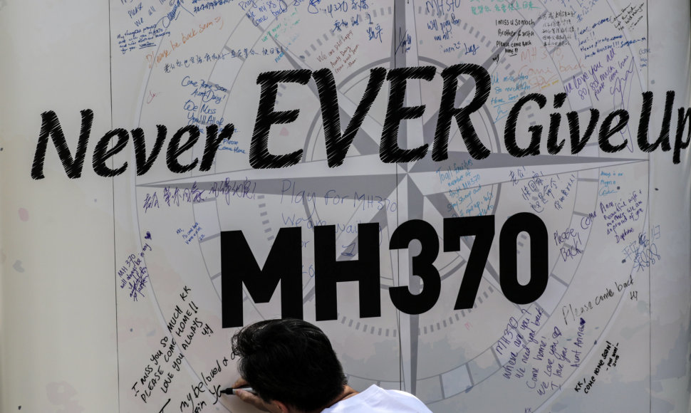 MH370 reiso lėktuvo paieškos