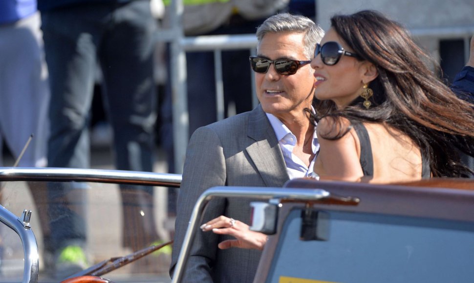 George‘as Clooney ir Amal Alamuddin
