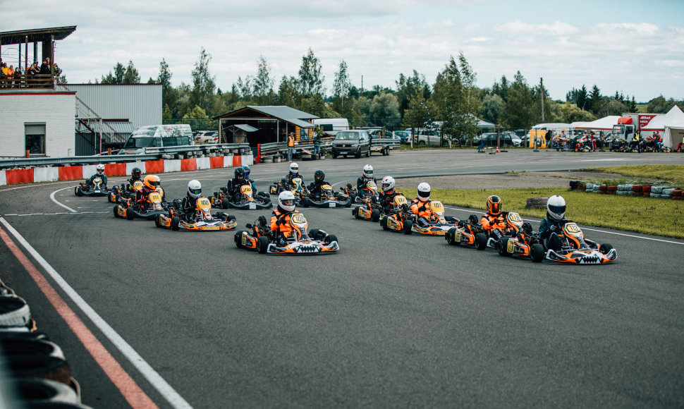 „Baltic Karting Academy“ pirmasis etapas