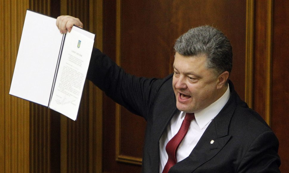 Ukrainos prezidentas Petro Porošenka