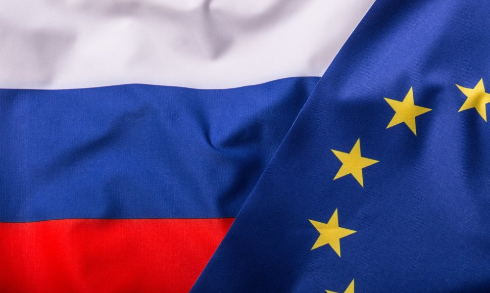 Europos Sąjungos, Rusijos vėliavos