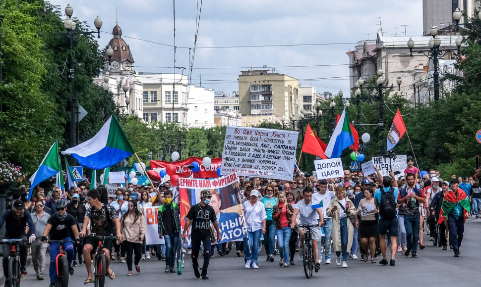 Protestas Chabarovske