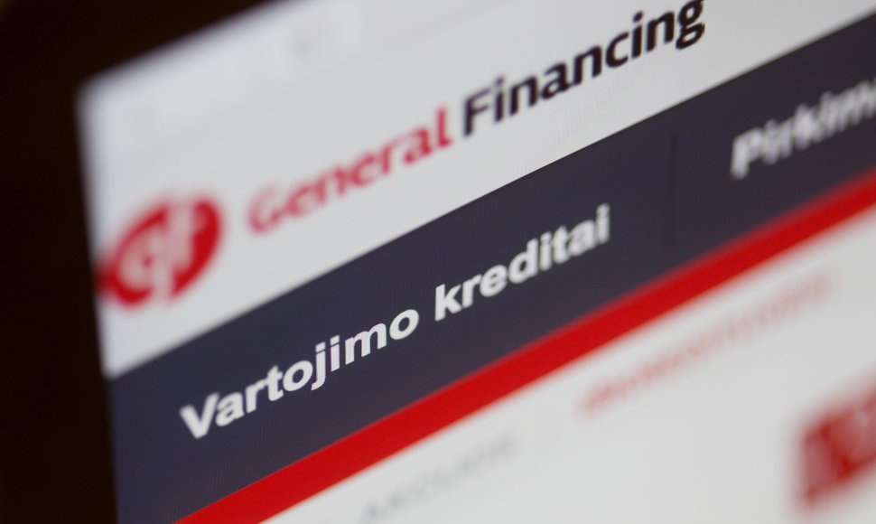 „General Financing“ vartojimo kreditai