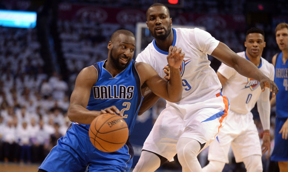 Raymondas Feltonas ir Serge Ibaka