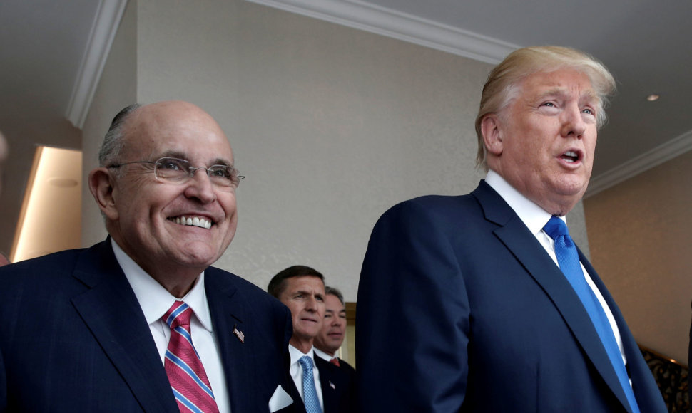 Rudy Giuliani ir Donaldas Trumpas