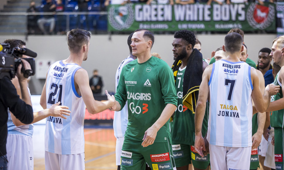 Jonavos „CBet“ – Kauno „Žalgiris“