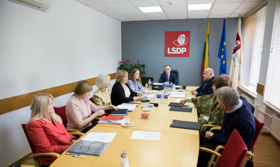 LSDP Etikos ir procedūrų komisijos posėdis
