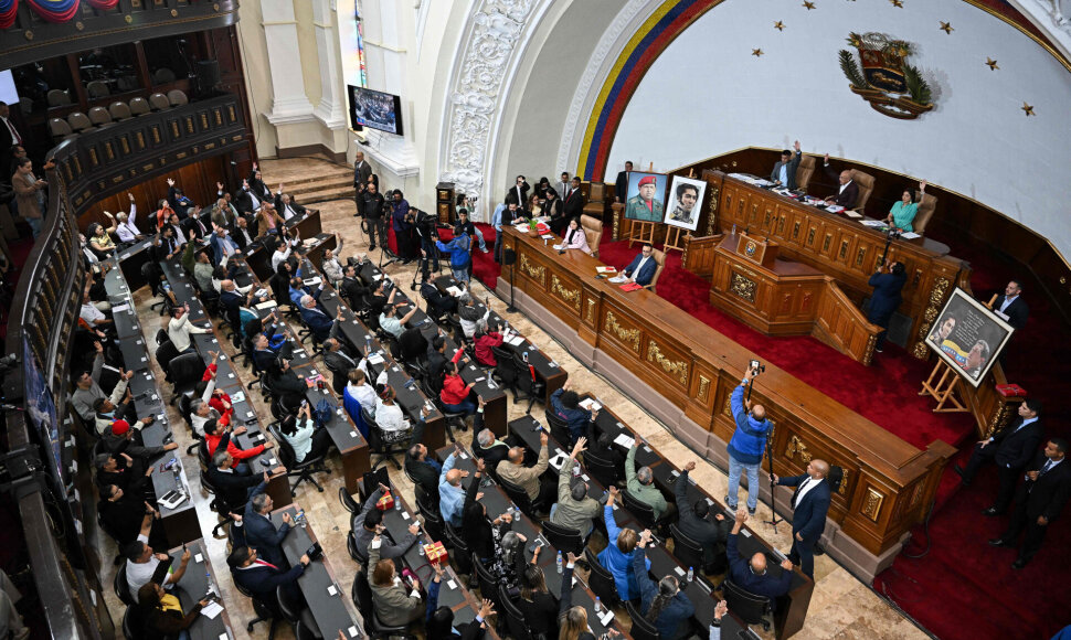 Venesuelos parlamentas / FEDERICO PARRA / AFP