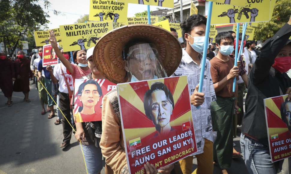 Aung San Suu Kyi rėmėjai