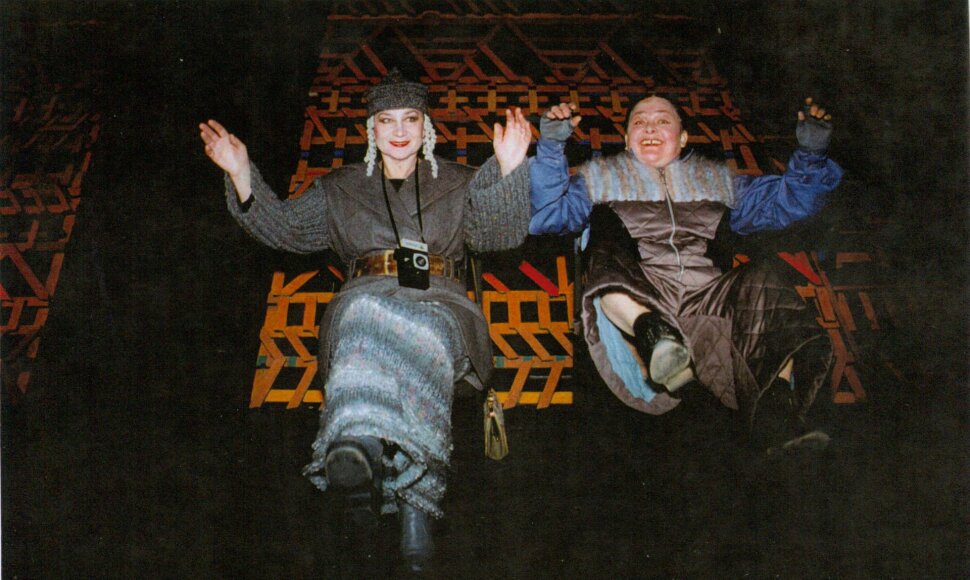 Aldona Janu&scaron;auskaitė &ndash; Poli, Agnė Gregorauskaitė &ndash; Moli. T.Williamso &bdquo;Gn&auml;diges Fr&auml;ulein&ldquo;, rež. O.Kesminas, 1995 m.