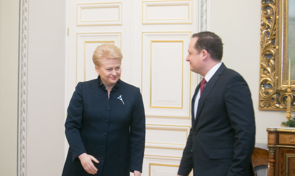 Dalia Grybauskitė ir Evaldas Pašilis