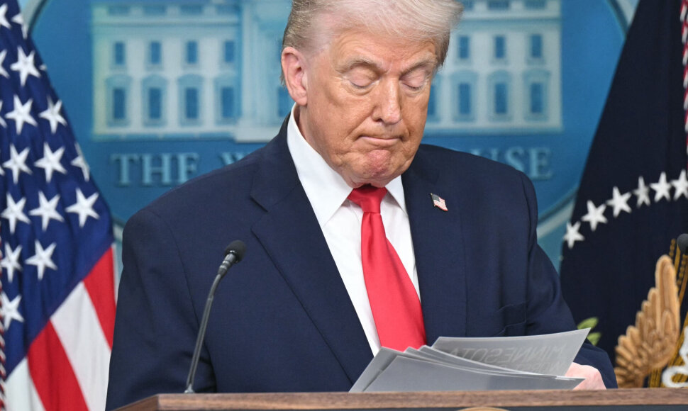 Donaldas Trumpas / SAUL LOEB / AFP
