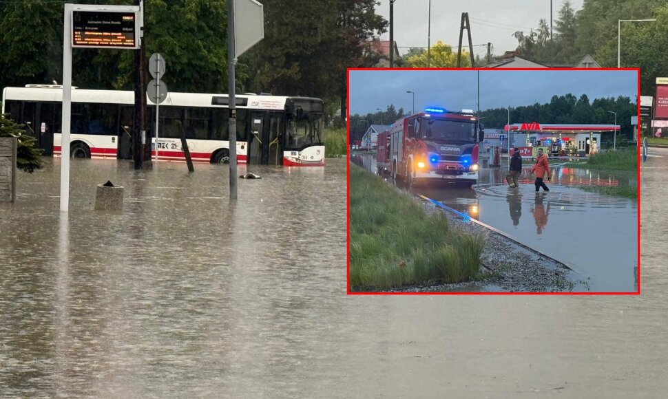 Potvyniai Lenkijoje
