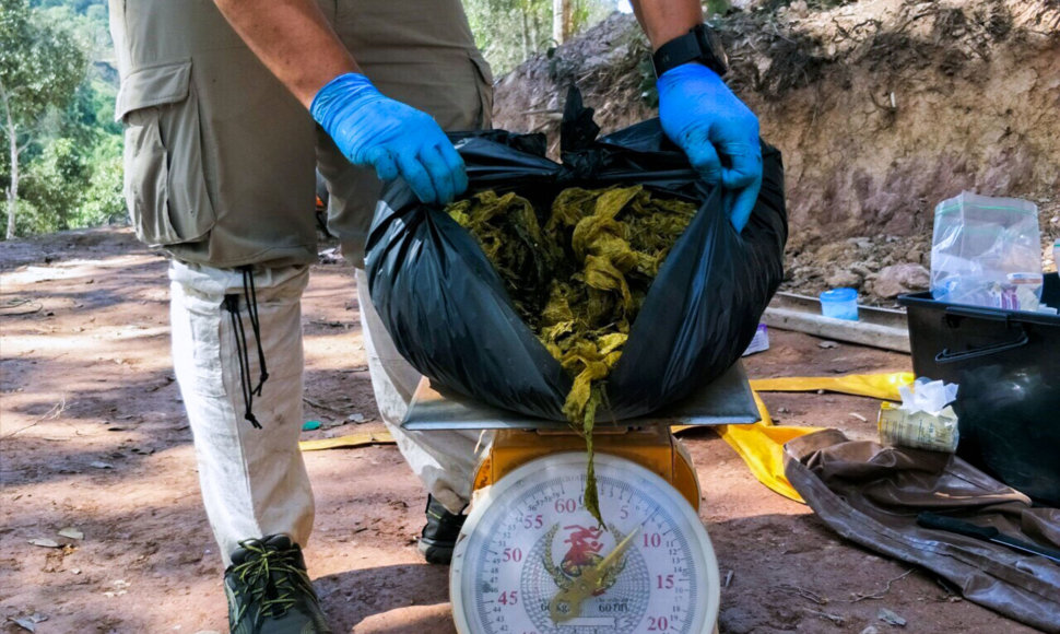Tailande nugaišusio elnio skrandyje rasta 7 kg plastiko