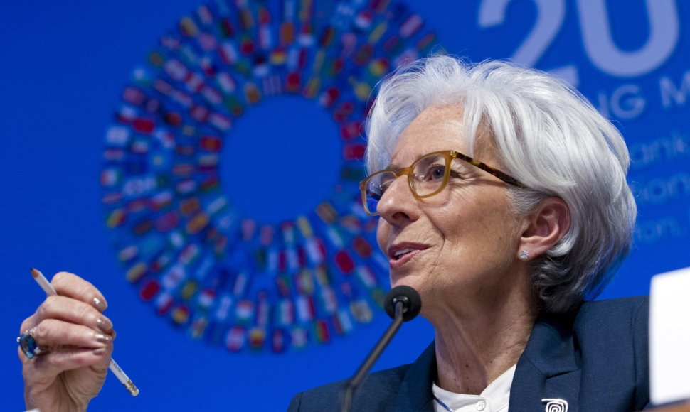 6. Tarptautinio valiutos fondo vykdomoji direktorė Christine Lagarde